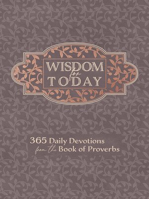 cover image of Wisdom for Today